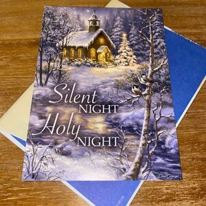 Habitat Hope Greeting Collection Silent Night Holy‎ Night Holiday Christmas Card